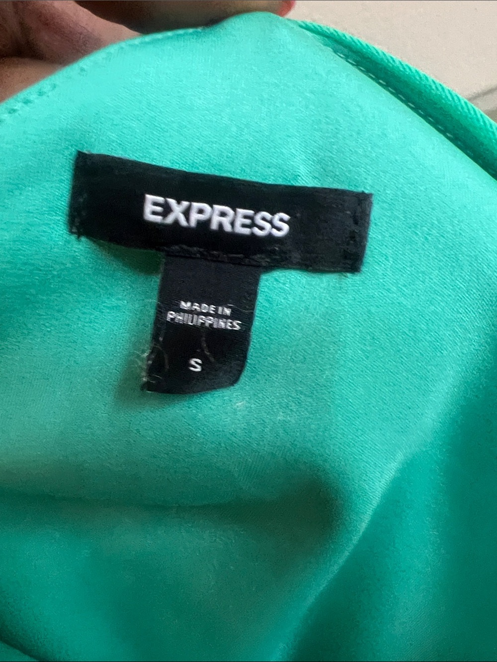 Express One Shoulder Cutout Ruched Midi Dress S home coming Vacay Cocktail - Picture 6 of 7